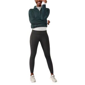 Athleta Ranier High Rise Legging Tight Black Size Small 487745 Like New